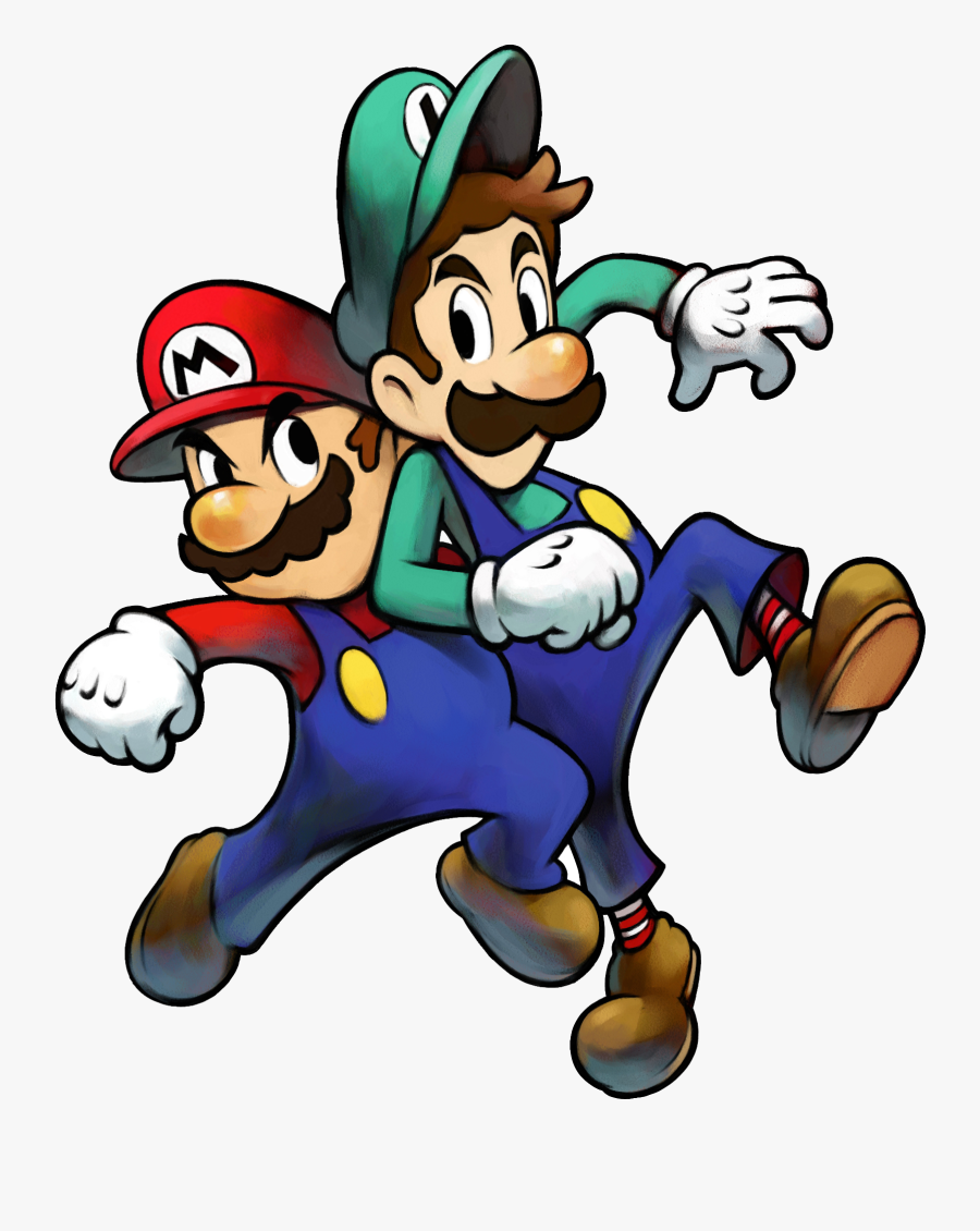 Unbeatable Duo Mario And Luigi Db Dokfanbattle Wiki - Mario And Luigi Superstar Saga Art, Transparent Clipart