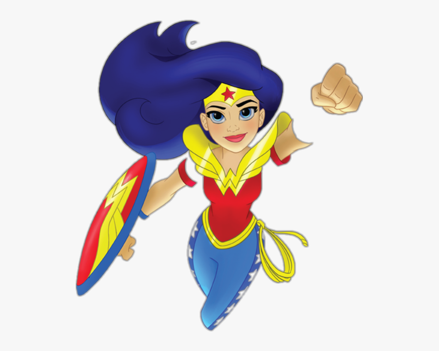 Hero Of The Month Clipart (589x641), Png Download - Dc Superhero Girls Wonder Woman, Transparent Clipart