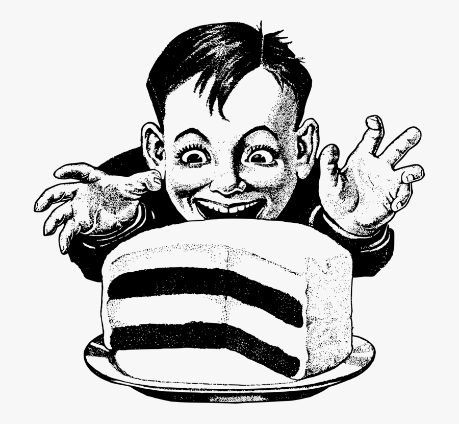 Human Behavior,art,thumb - Like Cake Clipart Black And White, Transparent Clipart