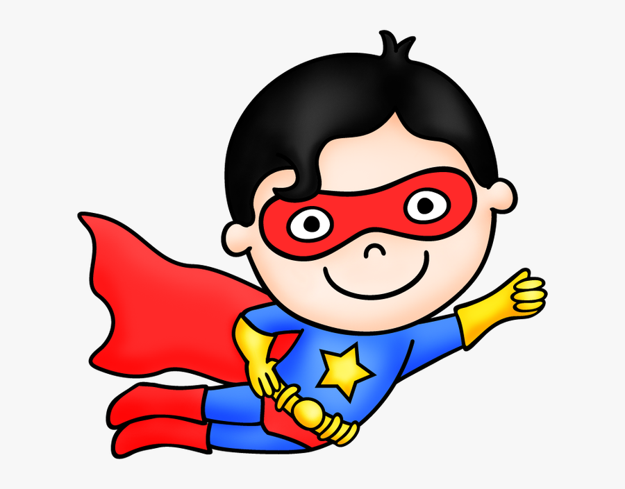 Book Fair Open November - Boys Superhero Name Tags, Transparent Clipart