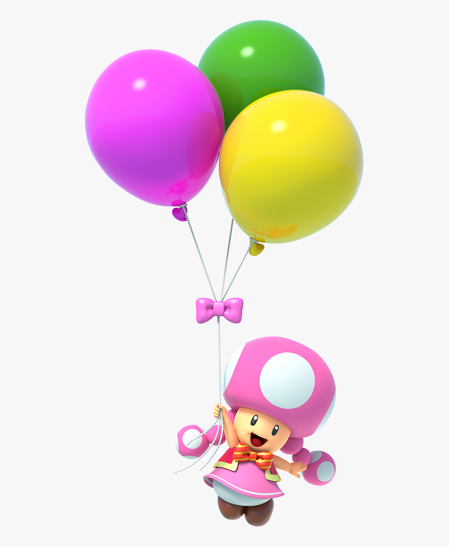 Super Mario Party Toadette, Transparent Clipart