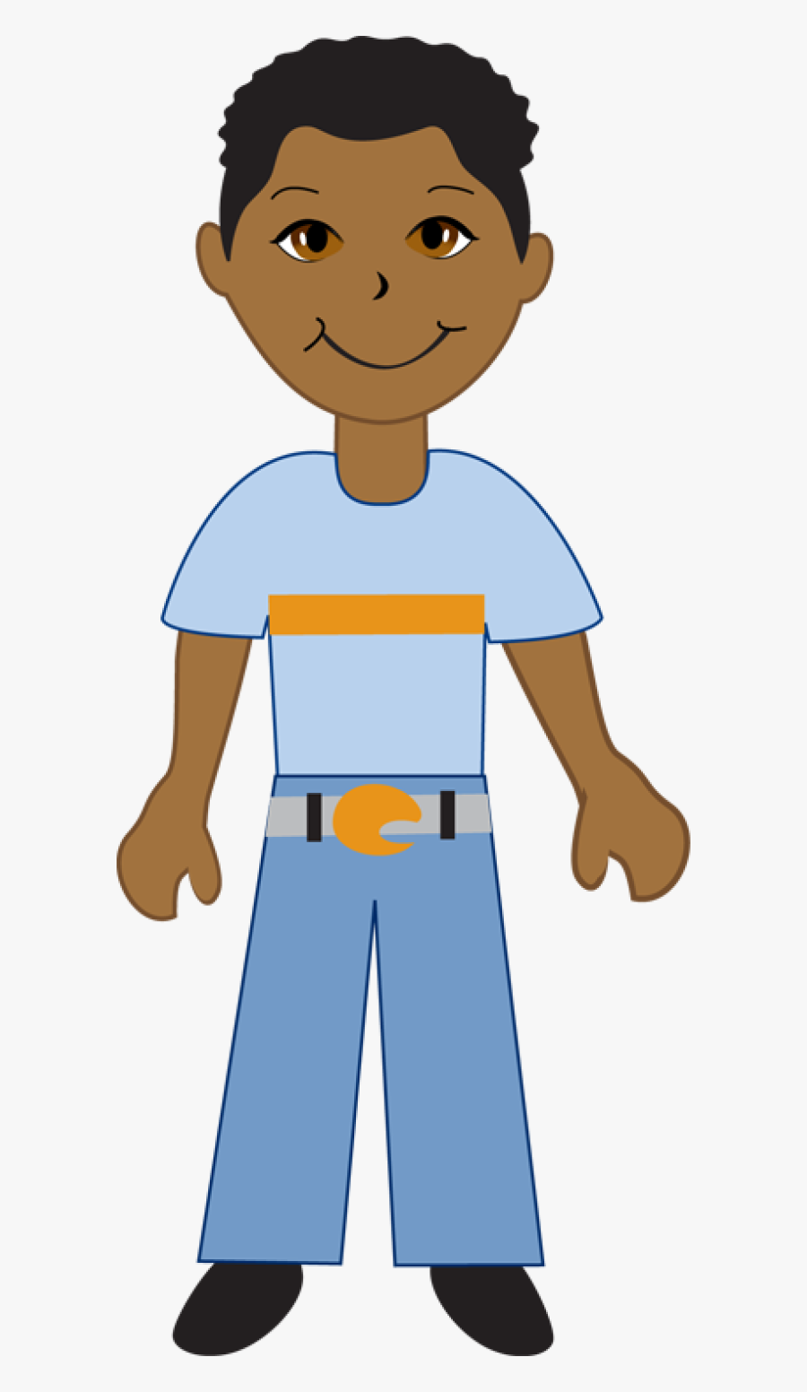 Transparent Uncle Clipart - Boy And Girl Clip Art, Transparent Clipart