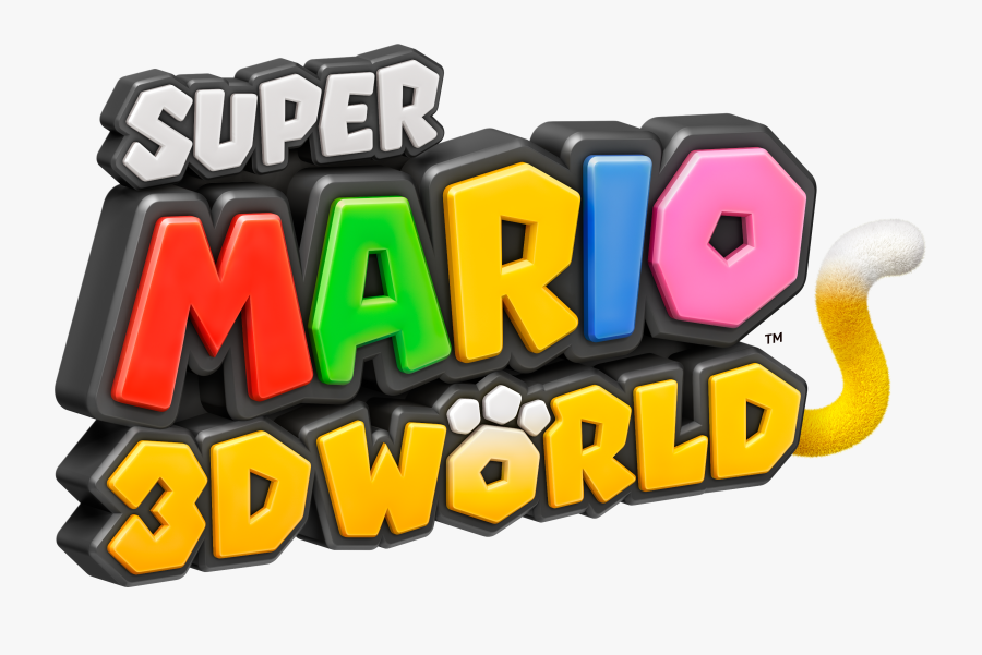Super Mario Clipart One Star - Super Mario 3d World Logo, Transparent Clipart