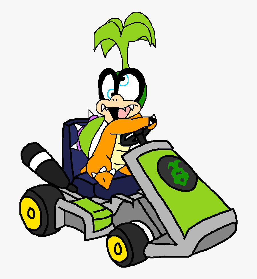 Mario Kart Art Day Iggy Koopaportalmasterdan Clipart - Mii Sizes Mario Kart Wii, Transparent Clipart