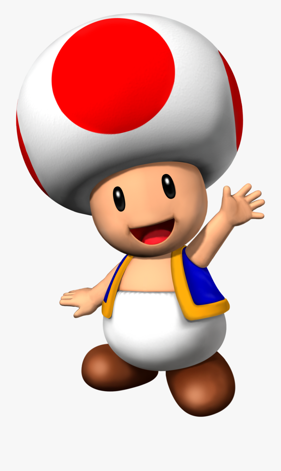Mario Bros Personajes Png - Mario Party 7 Toad, Transparent Clipart
