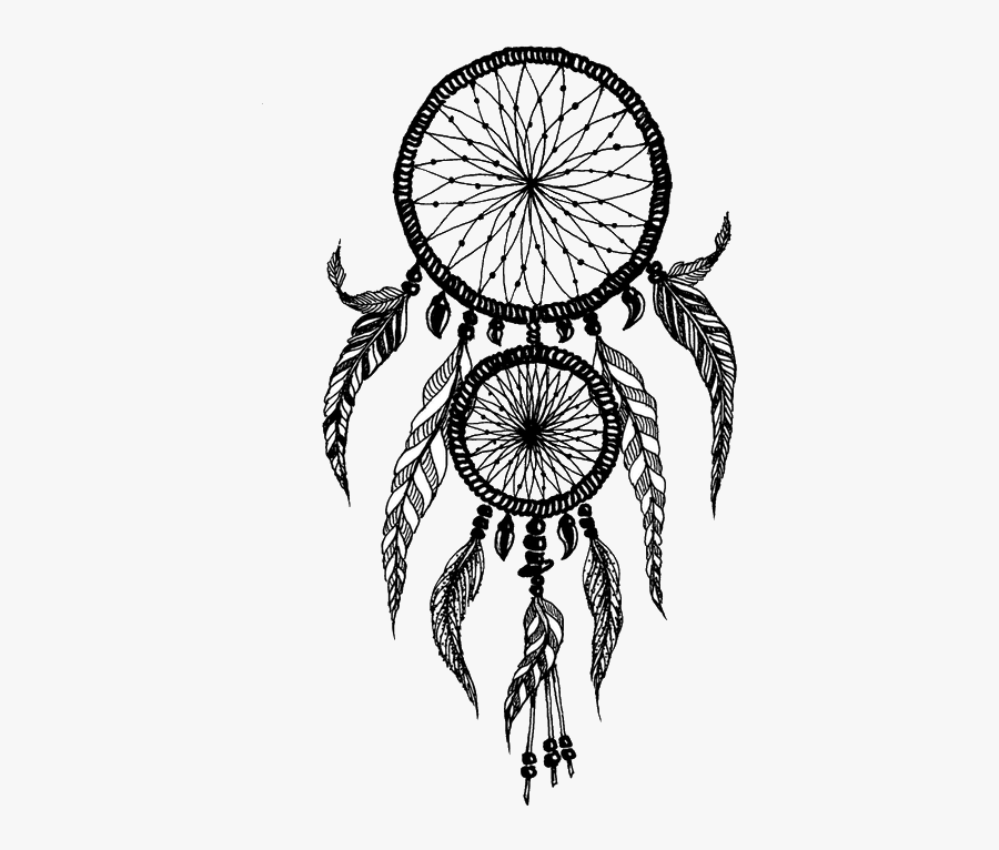 Sketch Catcher Dreamcatcher Photos Dream Drawing Clipart - Dreamcatcher Black And White, Transparent Clipart