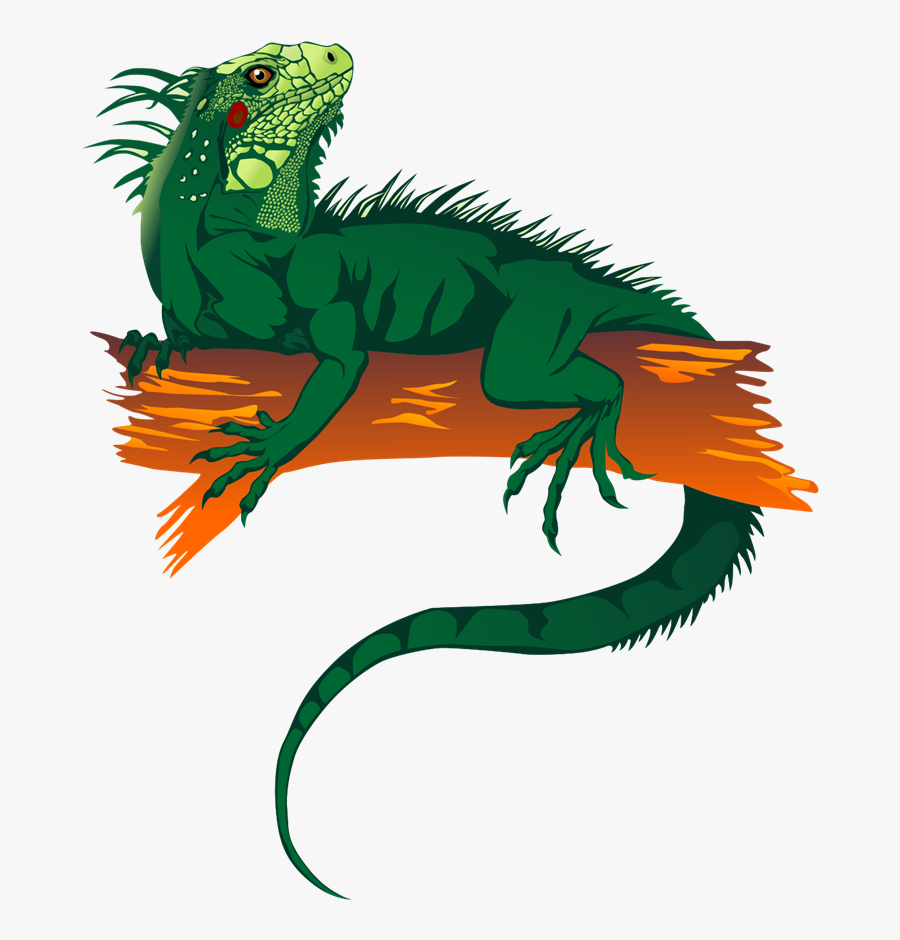 Dream House Clipart - Green Iguana Clipart, Transparent Clipart