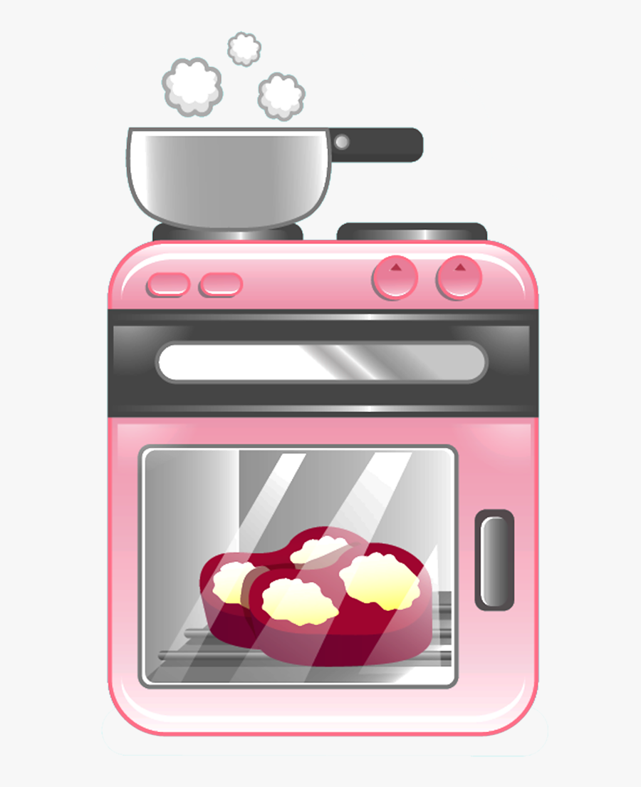 Cliparts Girly Free Download - Pan Clipart With Stove Png, Transparent Clipart