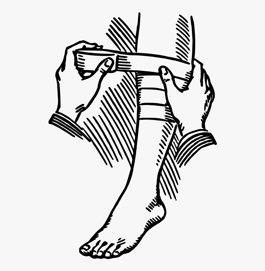 Bandaid Clipart Jesus - Wound Black And White, Transparent Clipart