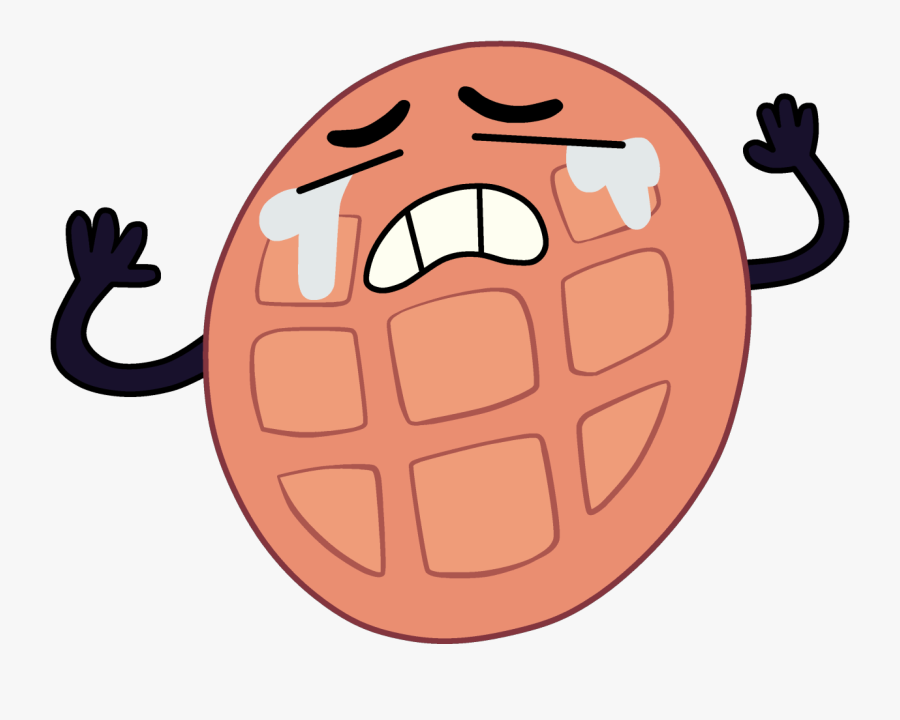 Crying Breakfast Friends Waffle Clipart , Png Download - Crying Breakfast Friends Waffle, Transparent Clipart