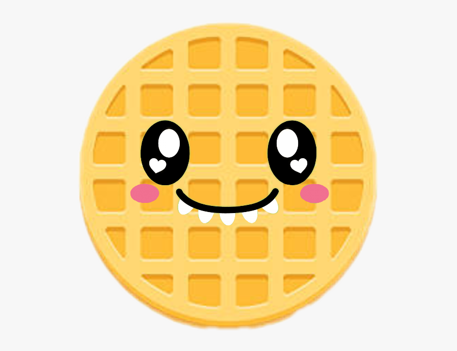 Cute Waffle❤️ - Cute Monster Backgrounds, Transparent Clipart