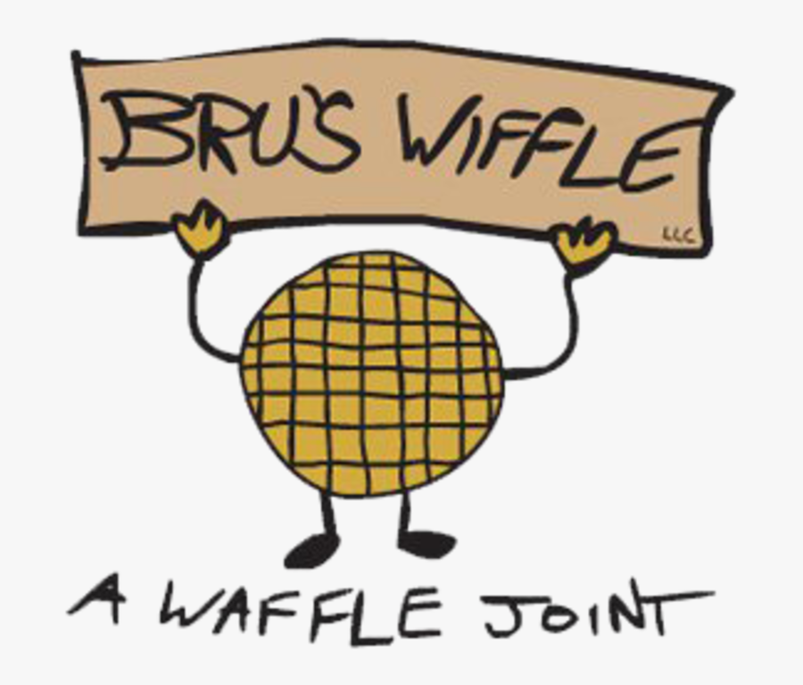 Waffles Clipart Waffle Fry - Bru's Wiffle Logo, Transparent Clipart
