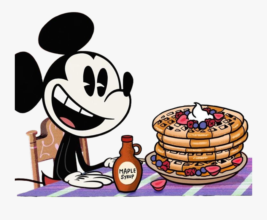 Waffle Clipart Mickey Mouse - Mickey Mouse, Transparent Clipart