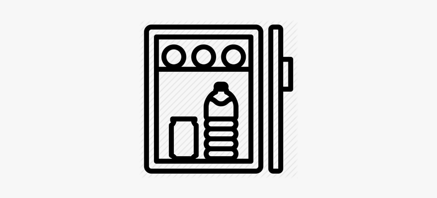 Minifridge, Transparent Clipart