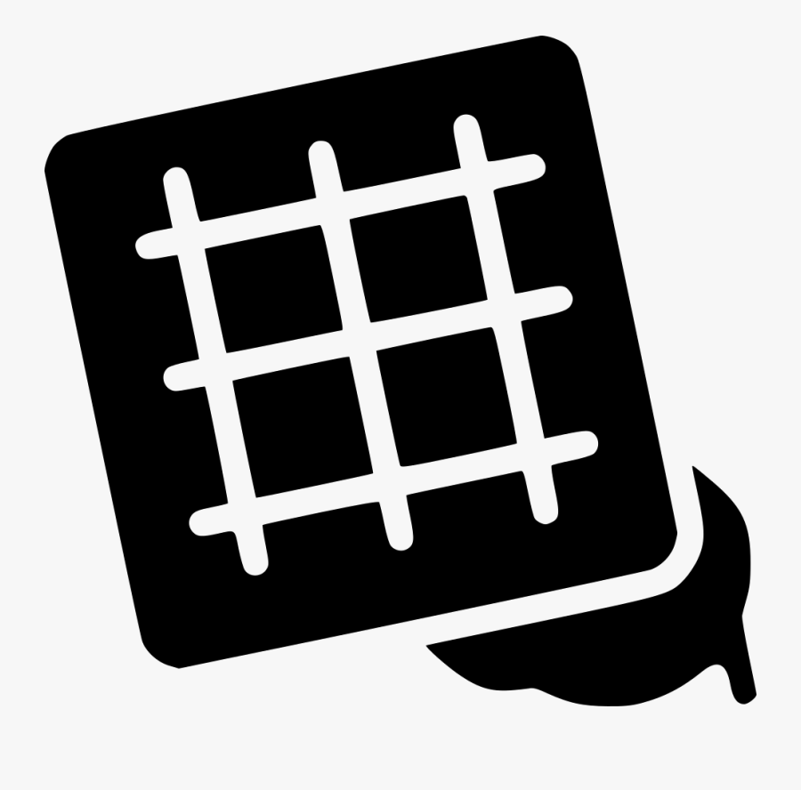 Transparent Waffle Clipart - Icon, Transparent Clipart
