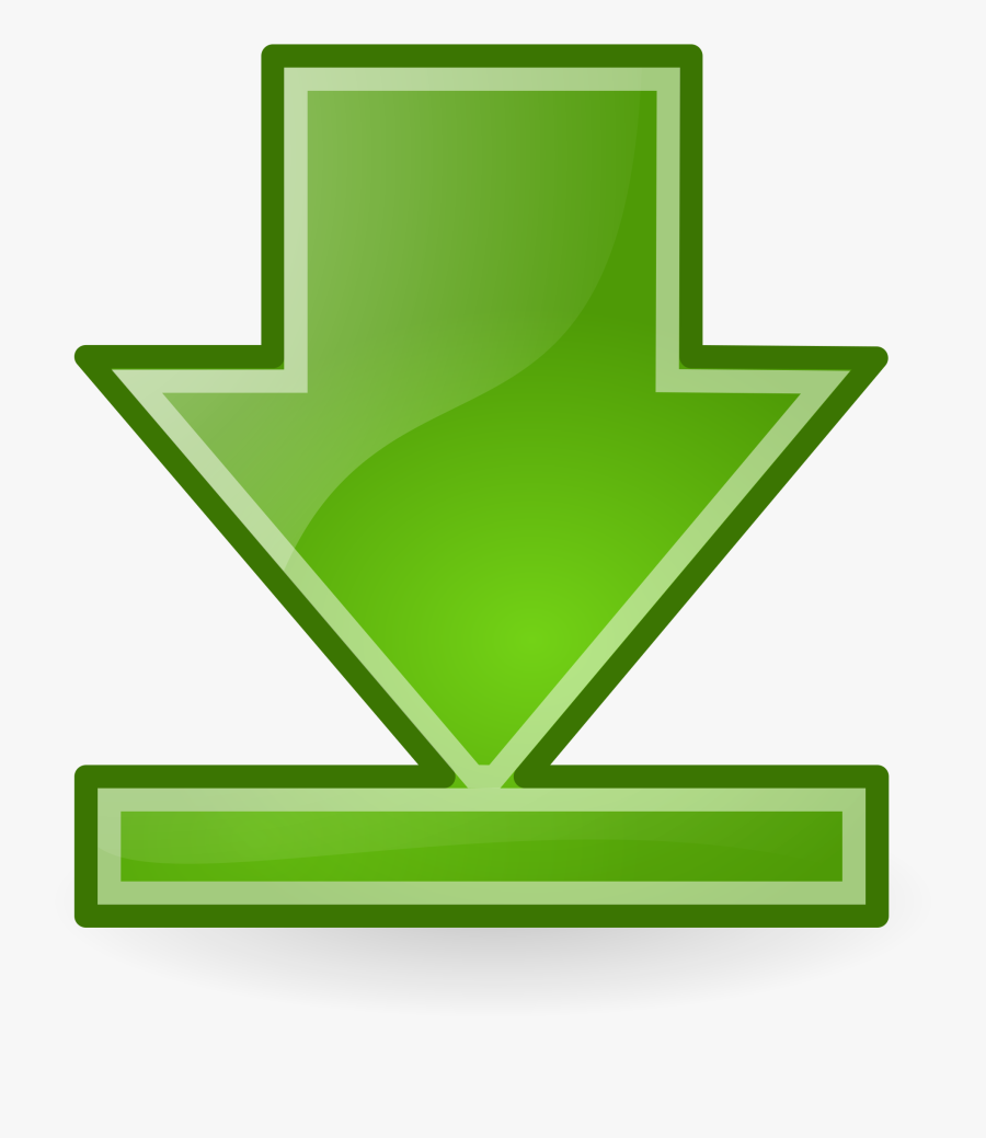 Bottom - Clipart - Blue Down Arrow Png, Transparent Clipart