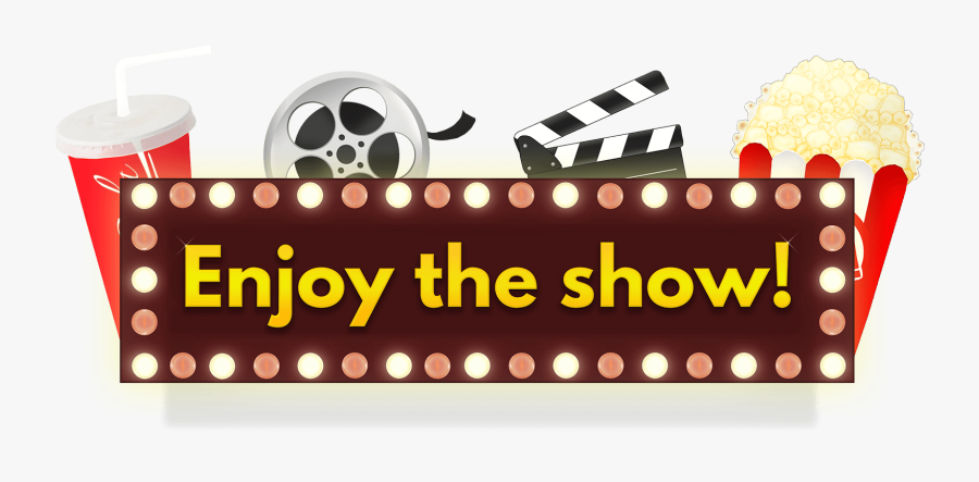 Collection Of Free Comedies Cinema Download On Ⓒ - Enjoy The Show Clipart, Transparent Clipart