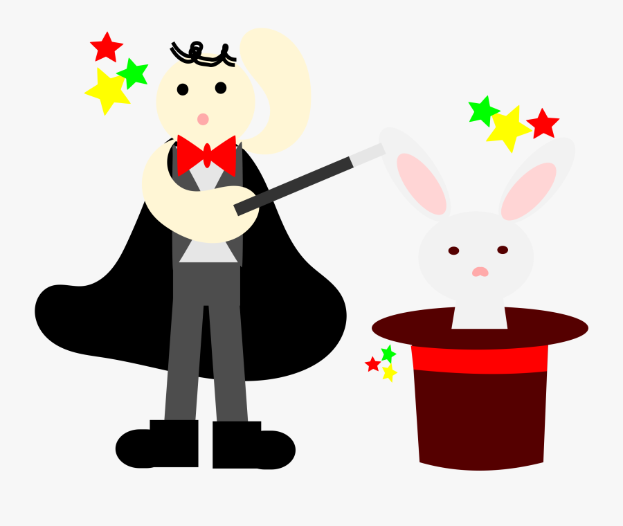 Magic Clipart Magic Rabbit - Magic Hat And Rabbit Clipart, Transparent Clipart