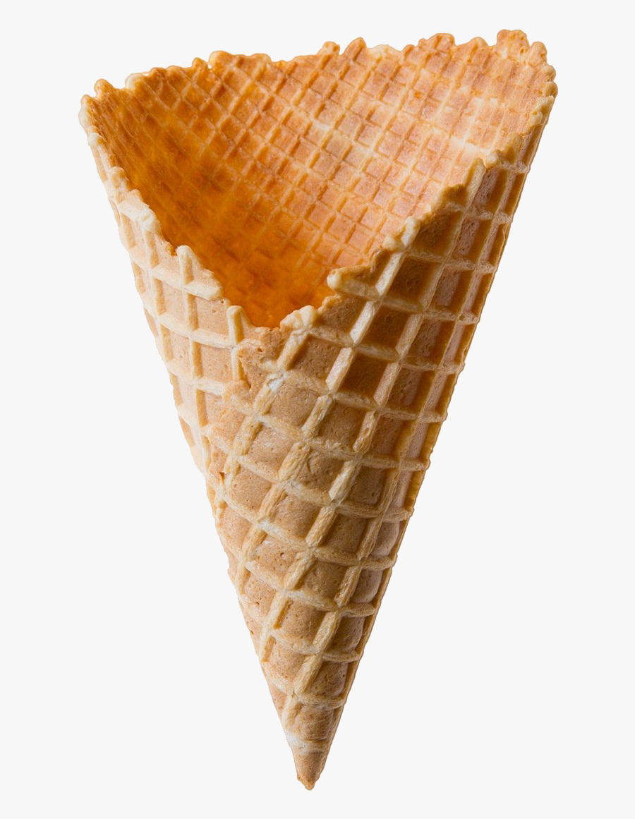 Waffle Transparent Free Png - Ice Cream Cone Png, Transparent Clipart