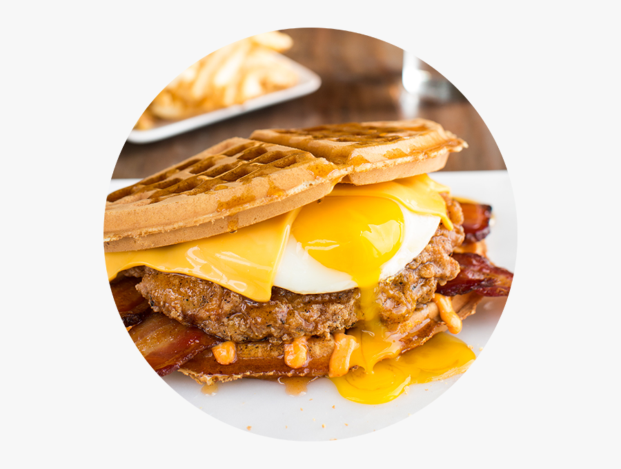 Wild Chix Waffles Savory - Wild Chix And Waffles, Transparent Clipart