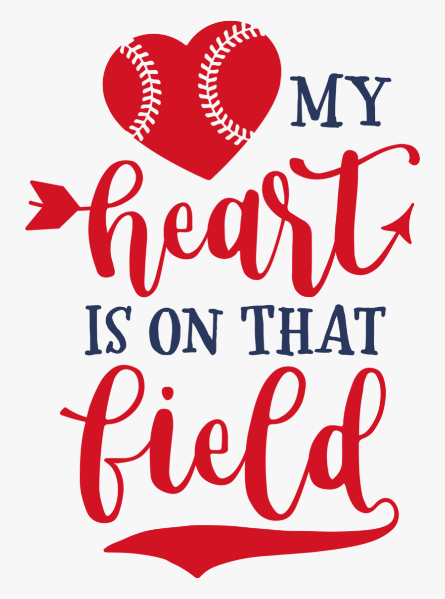 My Heart Is On That Field Clipart, Transparent Clipart
