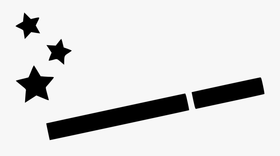 Magic Wand Magician Trick Comments - Magician And Cards Clipart Black And White, Transparent Clipart