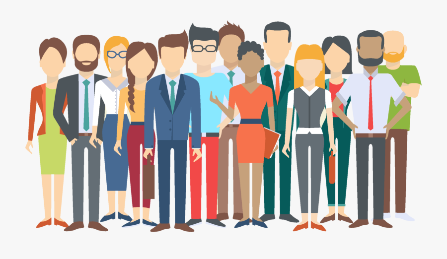 Diversity In The Workplace - Diverse Team, Transparent Clipart