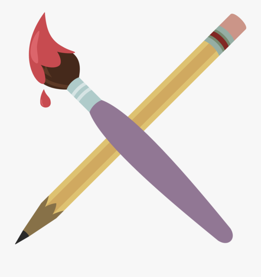 Paint Brush Clipart Pen Pencil Mlp Oc Cutie Marks , Free