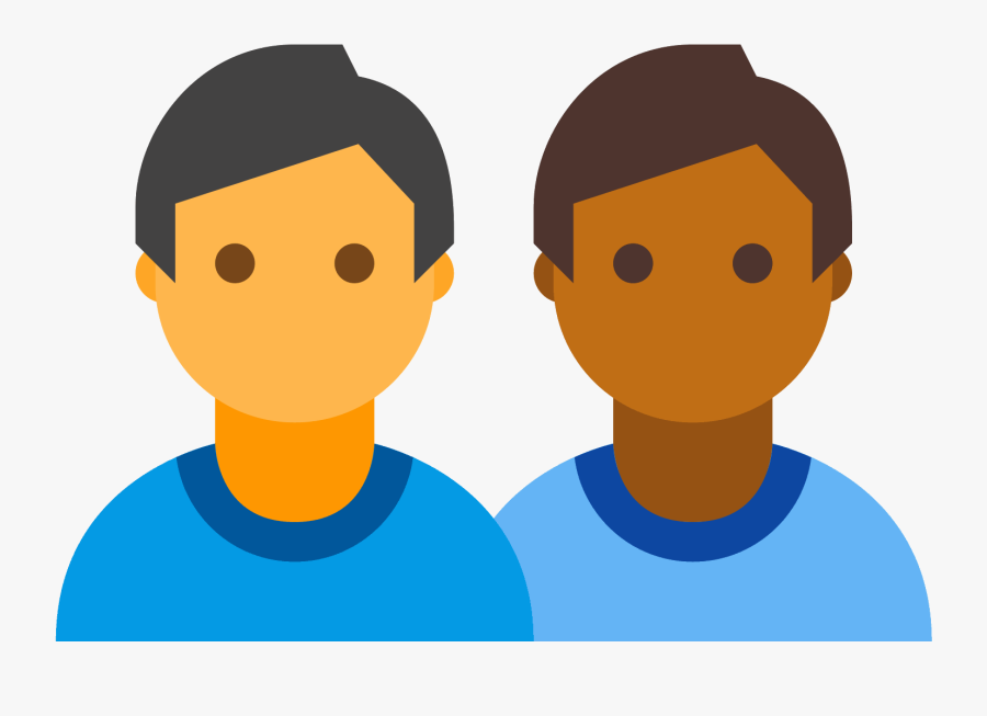 This Image Is Depicting A Group Of Four People Clustered - User Colorful Icon Png, Transparent Clipart