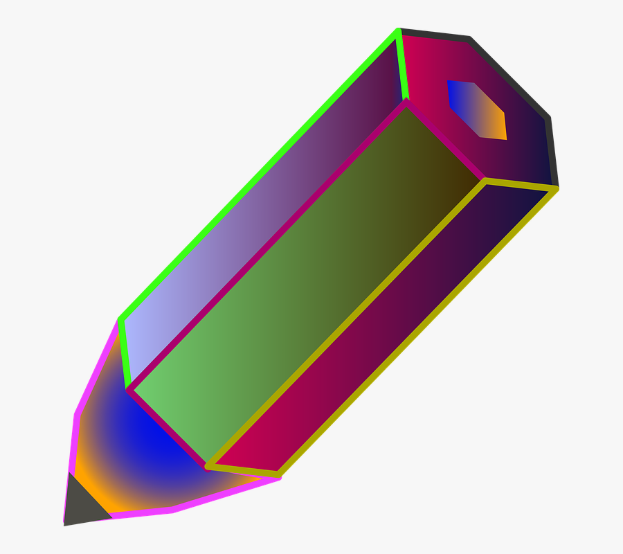 Colored Pencils Clipart 15, Buy Clip Art - Kredka Rysunek, Transparent Clipart