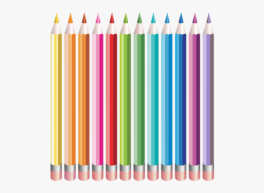 School Clipart Pencil - Клипарт Рамка Школьный, Transparent Clipart