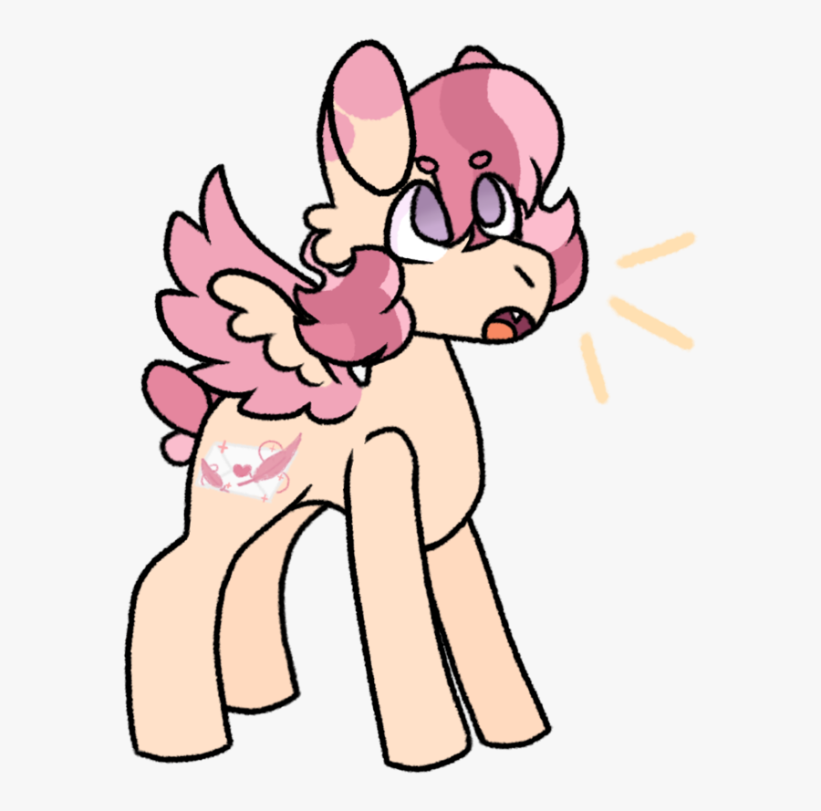 Mattadamfluff, Colored Wings, Colored Wingtips, Cute, - Cartoon, Transparent Clipart