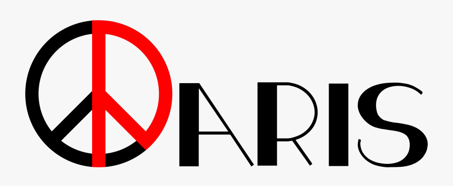 Peace For Paris Picture Library Stock - Peace Symbol, Transparent Clipart