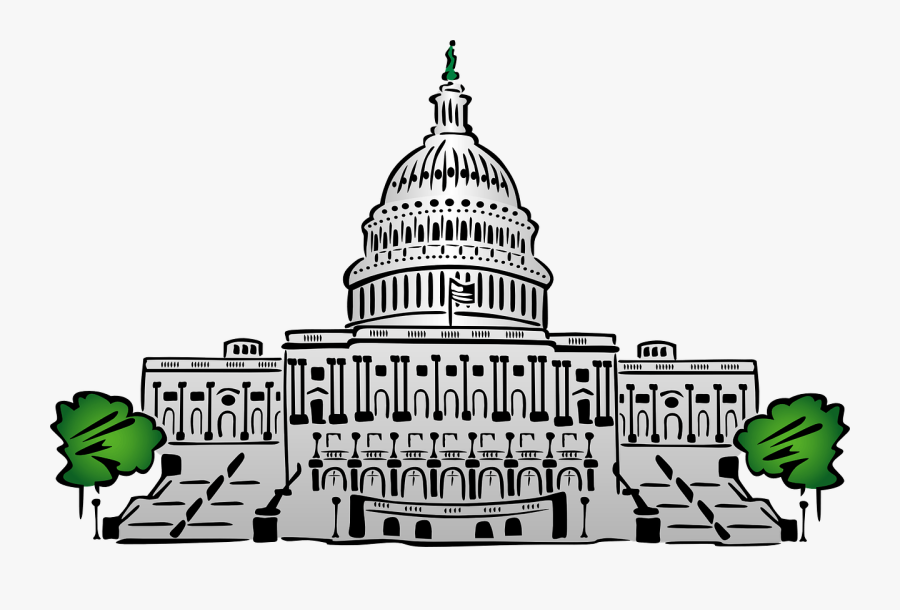 Capitol Building Png - Government Clipart, Transparent Clipart