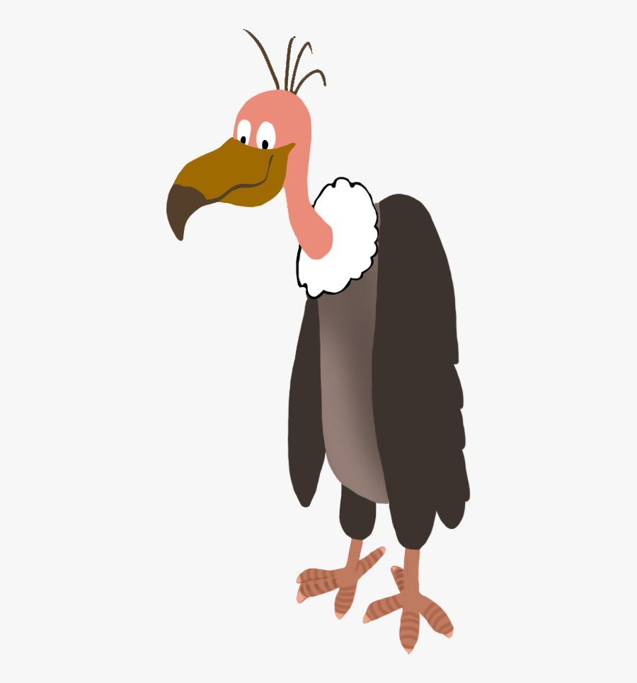 Funny Clip Art Vulture - Vulture Clipart Transparent Background, Transparent Clipart