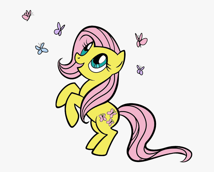 Fluttershy My Little Pony Cartoon, Transparent Clipart
