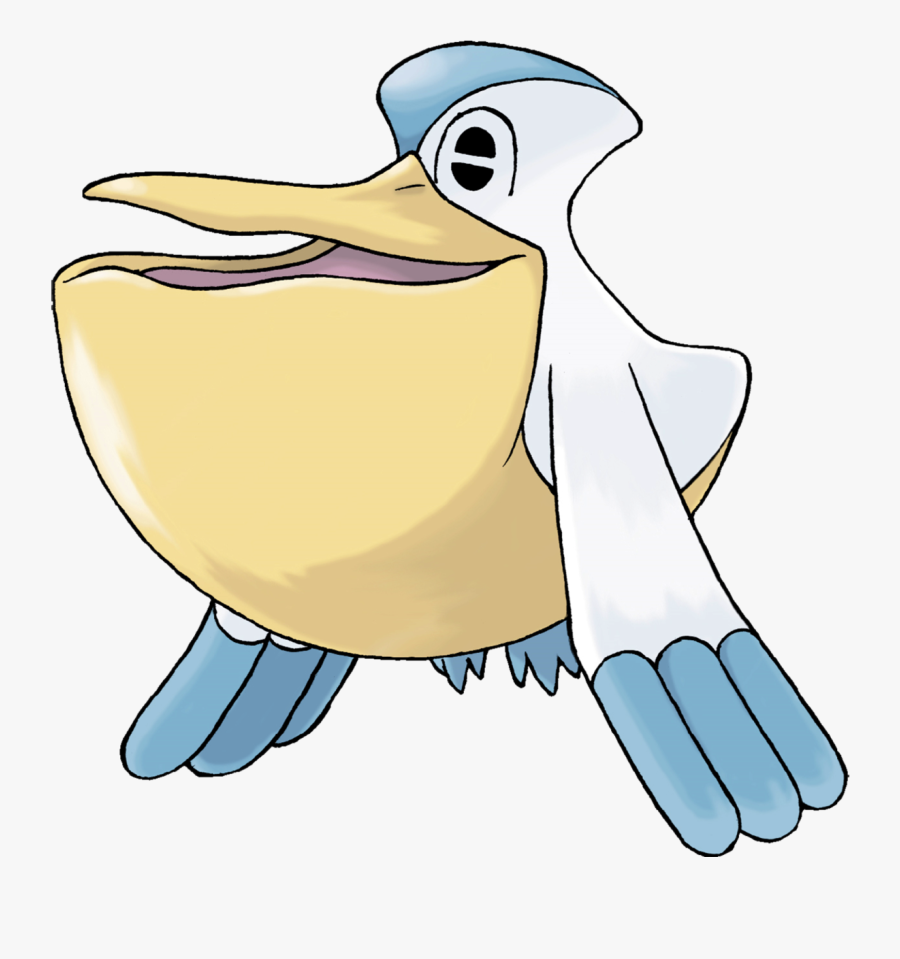 Pelican Clipart Seagull - Pokemon Pelipper, Transparent Clipart