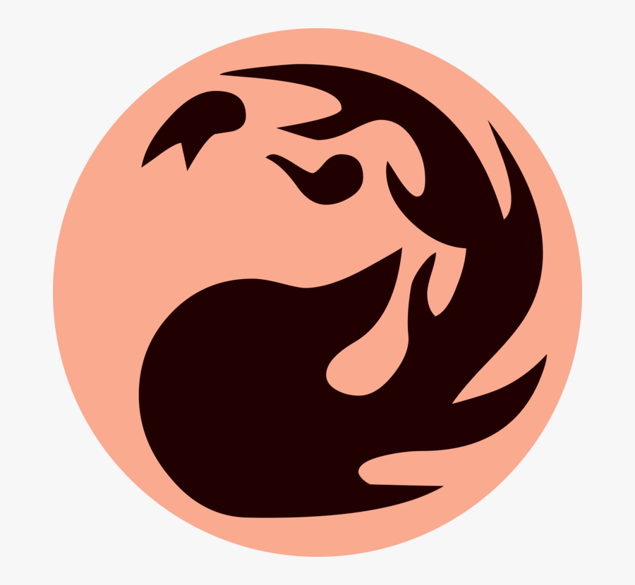 Head,eye,art - Red Mana Mtg, Transparent Clipart