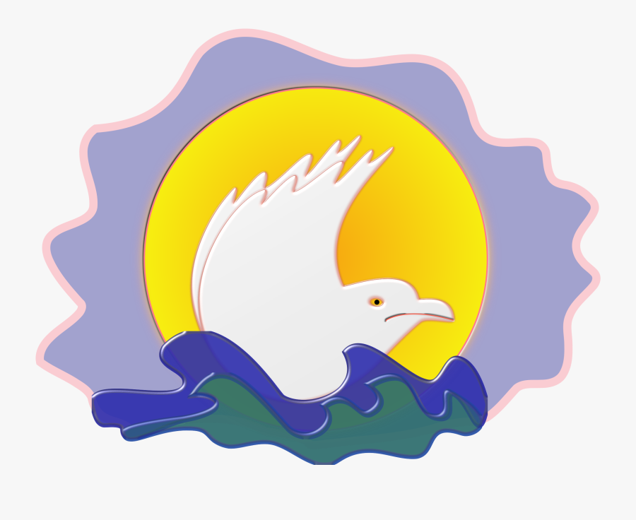 Seagull Logo Clip Arts, Transparent Clipart