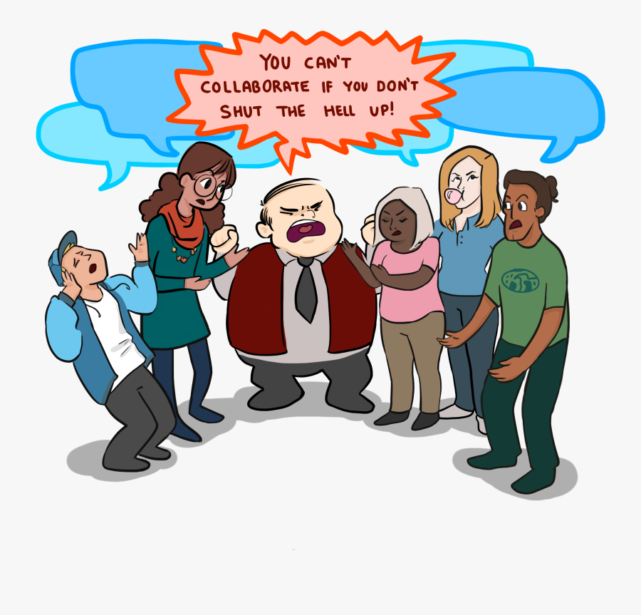 Collaboration In A Real - Workplace Collaborate, Transparent Clipart