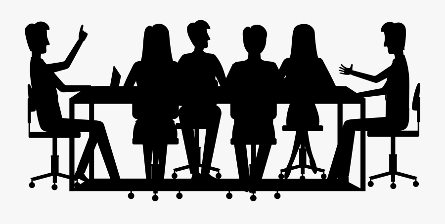 Public Relations Social Group Human Behavior Business - Silhouette, Transparent Clipart