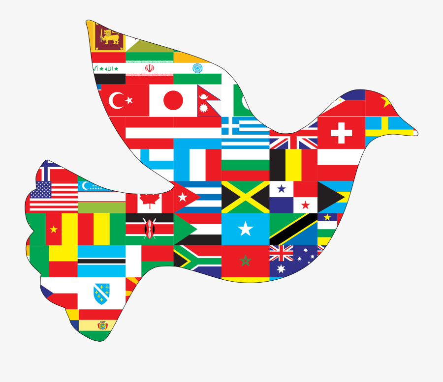 Clipart International Peace Dove - Symbol Of World Peace, Transparent Clipart