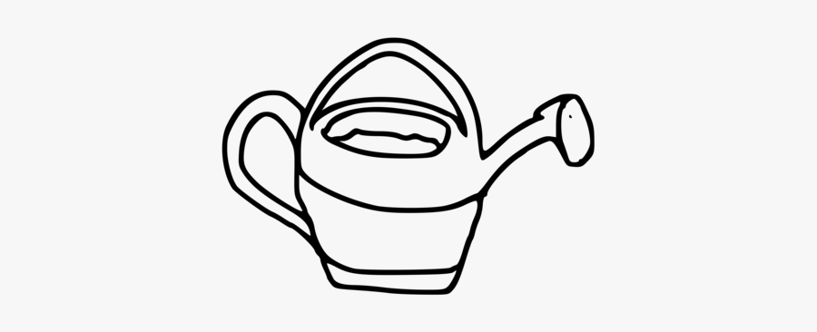 Line Art,head,cup - Household Garden Drawing Outdoor, Transparent Clipart