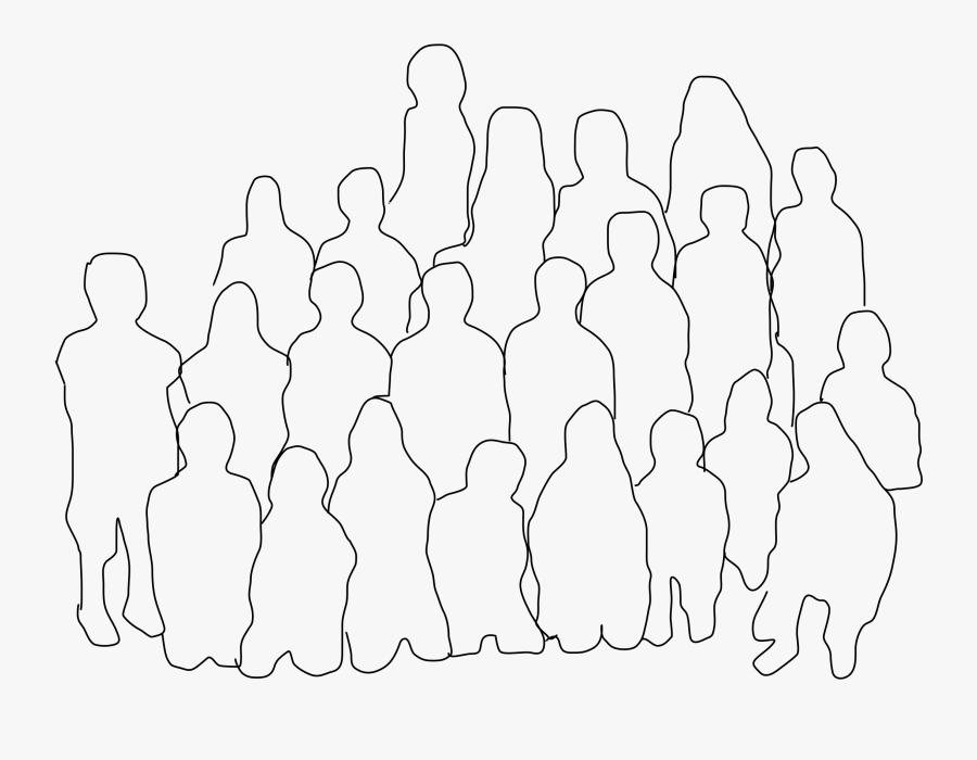 Group Of People Clip Arts - Group Of People Clip Art, Transparent Clipart