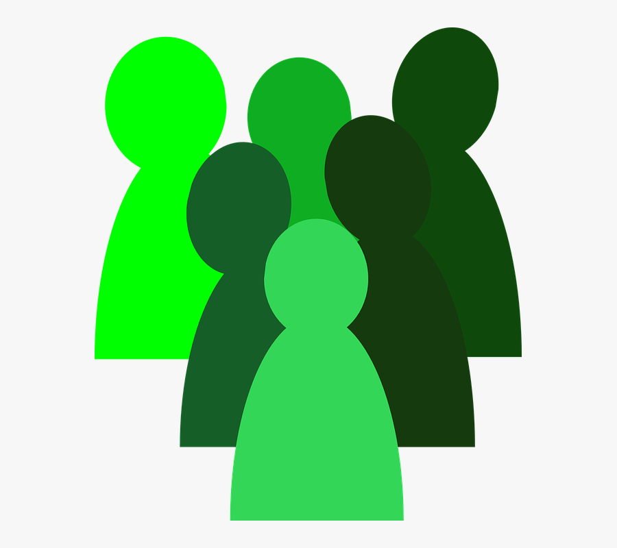 People, Group, Crowd, Team, Isolated, Teamwork - Small Crowd Clipart, Transparent Clipart