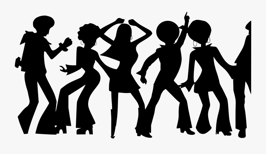 Clip Art Western Picture Download - Retro Dance Silhouette Png, Transparent Clipart