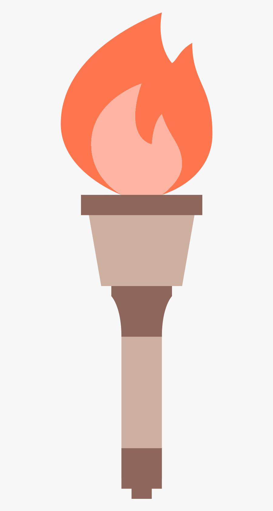 Torch Png Pic - Olympic Torch No Background, Transparent Clipart