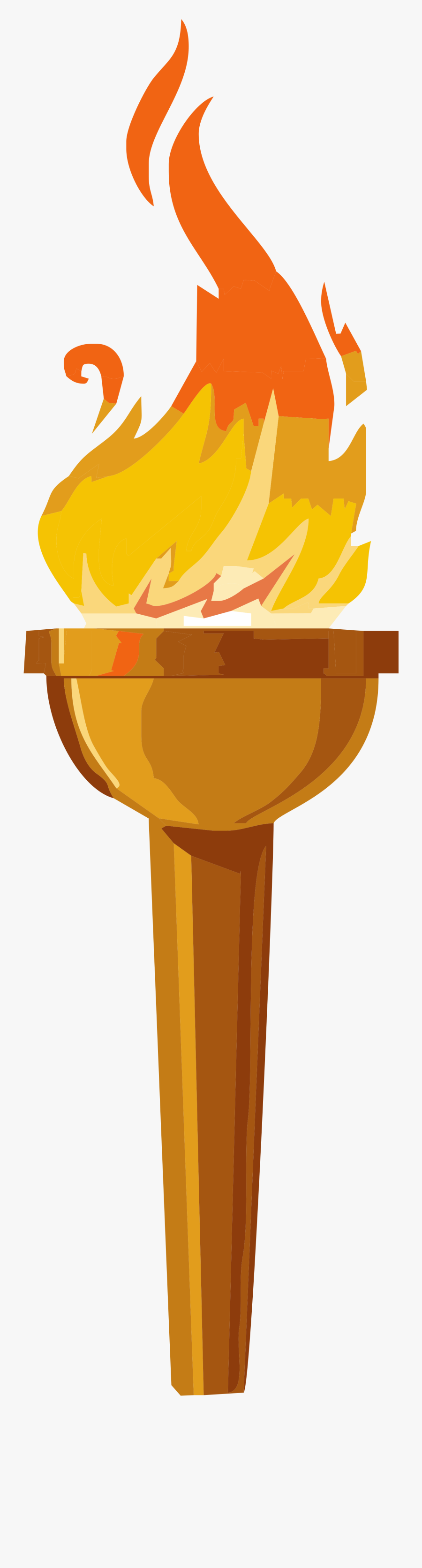 File - Torch - Svg - Wikimedia Commons - Torch Hd Png - Olympic Torch Clip Art, Transparent Clipart