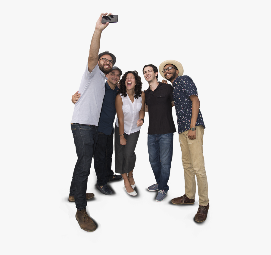 Information Group People Mobile Phones Selfie Of Clipart - People Taking Photos Png, Transparent Clipart
