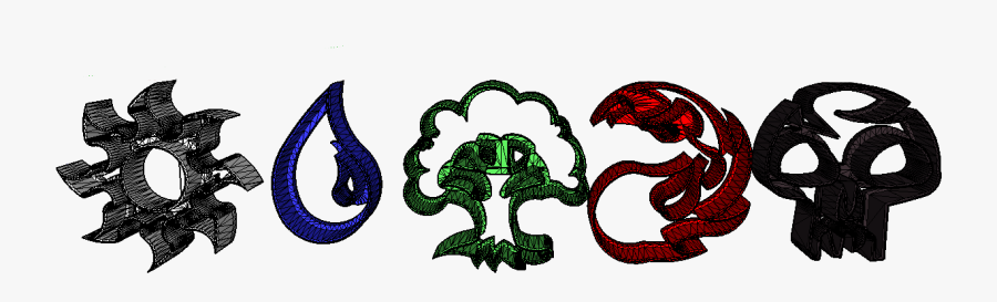 D Printed Cookie - Magic The Gathering Cutters, Transparent Clipart